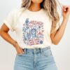 Statue Of Liberty Pledge Allegiance To Your Hands Your Team Your Vibes T-Shirt