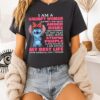 Stitch I Am A Grumpy Woman Stitch Anger Issues Living My Best Life T-Shirt