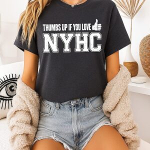 Thumbs Up If You Love Nyhc New York Hardcore T-Shirt