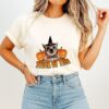 Trick Or Tits Cat Witch Halloween Spooky Season T-Shirt