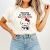 Tuesday At Work Like Don’t Talk To Me Hello Kitty USA Soccer T-Shirt
