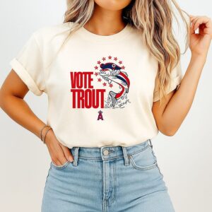 Vote Trout Baseball Mike Trout All Star Baseball T-Shirt