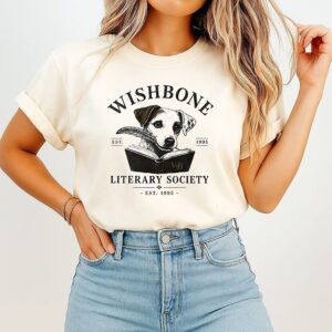 Wishbone Literary Society Est 1995 Pbs T-Shirt