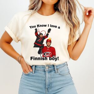You Know I Love A Finnish Boy Sebastian Aho T-Shirt