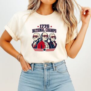 1776 National Champs Founding Fathers T-Shirt
