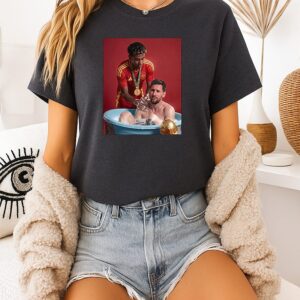2026 Lamine Yamal Win World Cup And Messi Cry T-Shirt