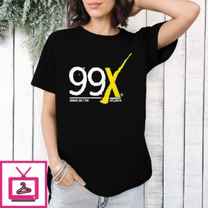 99x Wnnx 100 5 Fm Atlanta 99x T-Shirt