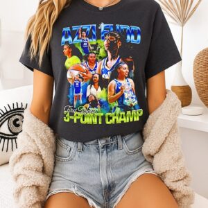 Azzi Fudd Dallas Wings 2026 Wnba First Rookie 3-Point Champs T-Shirt