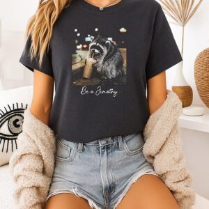 Be A Jimothy Raccoon Coffee Nighttime Trash Panda T-Shirt