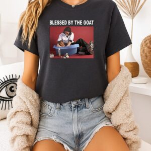 Blessed By The Goat Messi Bath Lamine Yamal T-Shirt