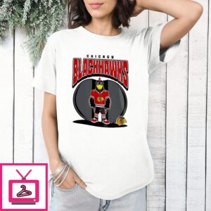 Chicago Blackhawks Mascot Mania NHL 2026 T-Shirt