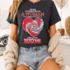 Cincinnati Reds Never Underestimate A Woman Who Understands Baseball And Loves Diamond Heart T-Shirt