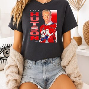 Cole Hutson Washington Capitals Vertical T-Shirt
