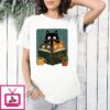 Curious Reading Cats Very Interesting Things T-Shirt