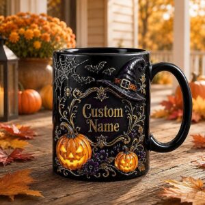 Custom Halloween Witch Hat Mug