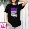 Diana Taurasi Greatest Of All Time Phoenix Mercury Goat Retirement Signature T-Shirt
