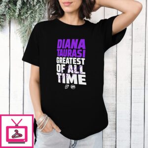 Diana Taurasi Greatest Of All Time Phoenix Mercury Goat Retirement Signature T-Shirt