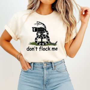 Don’t Flock Me Privacy Liberty Snake T-Shirt