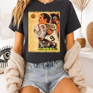 Drew Brees New Orleans Saints 2006 2020 If You Love New Orleans It Will Love You Back T-Shirt