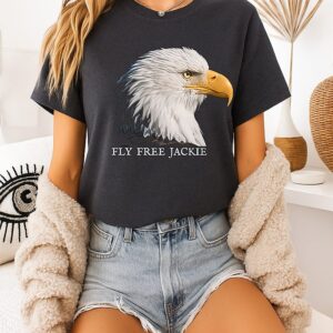 Fly Free Jackiethe Eagle T-Shirt