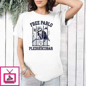Free Pablo Pledgescobar Penn State White Out T-Shirt