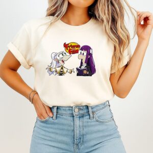 Frieren And Fern Mashup Anime Crossover T-Shirt