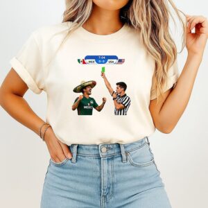 Green Card Soccer Mexico Vs USA Football Meme T-Shirt