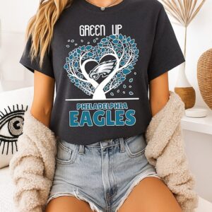 Green Up Philadelphia Eagles NFL Football 2026 T-Shirt