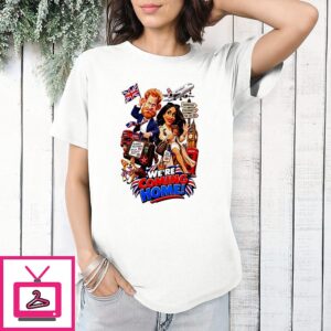 Harry & Meghan We’re Coming Home Cartoon T-Shirt