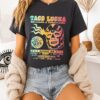 Home Of Taco Lucha Tacos & Tequila Aggieville Mhk Retro Luchador T-Shirt