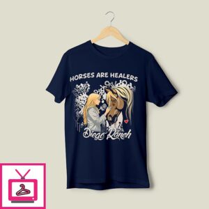 Horses Are Healers Died Ranch Horse Lover T-Shirt
