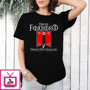 House Foxboro Lighthouse Banner Defebd New England T-Shirt