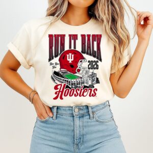 Indiana Football Run It Back 2026 Hoosiers T-Shirt