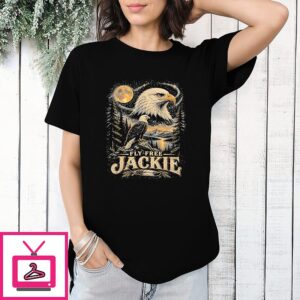 Jackie The Bald Eagle Forever Our Queen 2026 Memorial T-Shirt