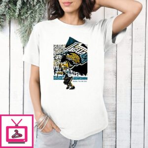 Jacksonville Jaguars Mascot Duval Til We Die Fly The Flag T-Shirt