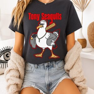 Jared Carrabis Tony Seagulls T-Shirt