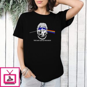 Jaxson Dart Side Of The Moon New York Giants T-Shirt