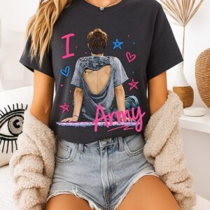 Joonie Bts I Love Army T-Shirt