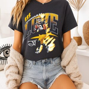 Jordan Love Green Bay Packers NFL Player And Signature T-Shirt