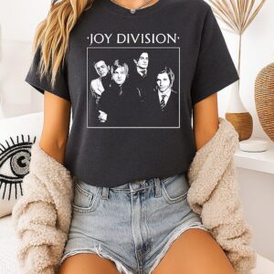 Joy Division Band Members Post-Punk Ian Curtis T-Shirt