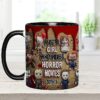 Just A Girl Who Loves Horror Movies-Personalized Accent Mug