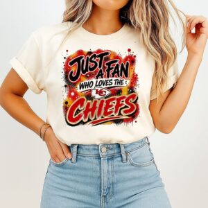 Kansas City Chiefs NFL Just A Fan Who Loves The Logo T-Shirt