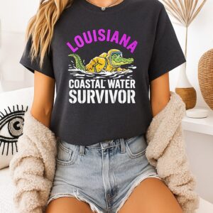 Louisiana Coastal Water Vibrio Survivor T-Shirt