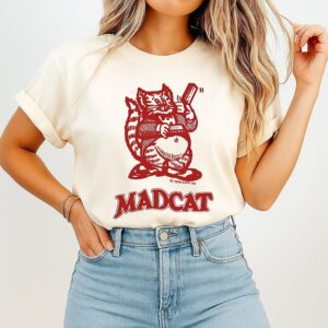Madcat Peter Ruth 1982 Harmonica Blues T-Shirt