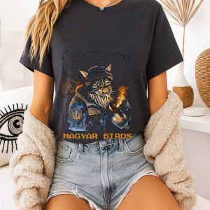 Magyar Birds Viking Cat T-Shirt