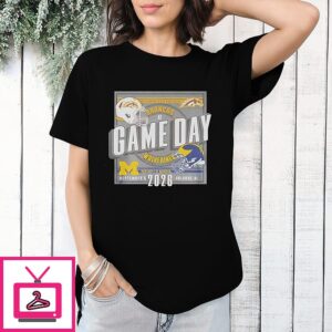 Michigan Wolverines Vs Western Michigan 2026 Game Day Helmets T-Shirt