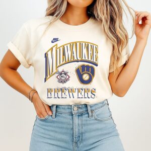 Milwaukee Brewers 2026 Mlb National League Logo T-Shirt