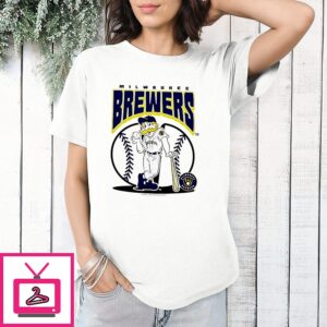 Milwaukee Brewers Mlb 2026 Mascot Mania T-Shirt