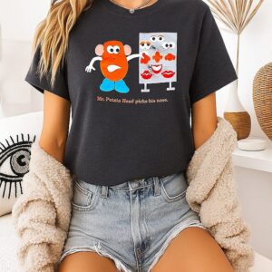 Mr Potato Head Picks His Nose Hasbro T-Shirt