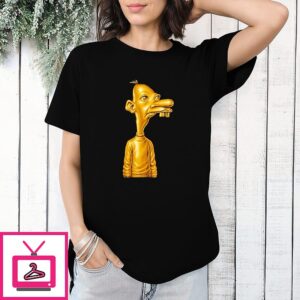 Neegy Manny Statue Gold Original T-Shirt